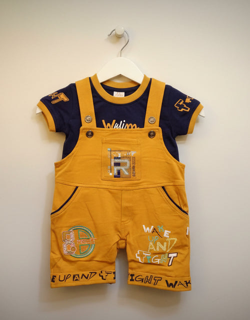 Boys Dungaree Shorts Set 127