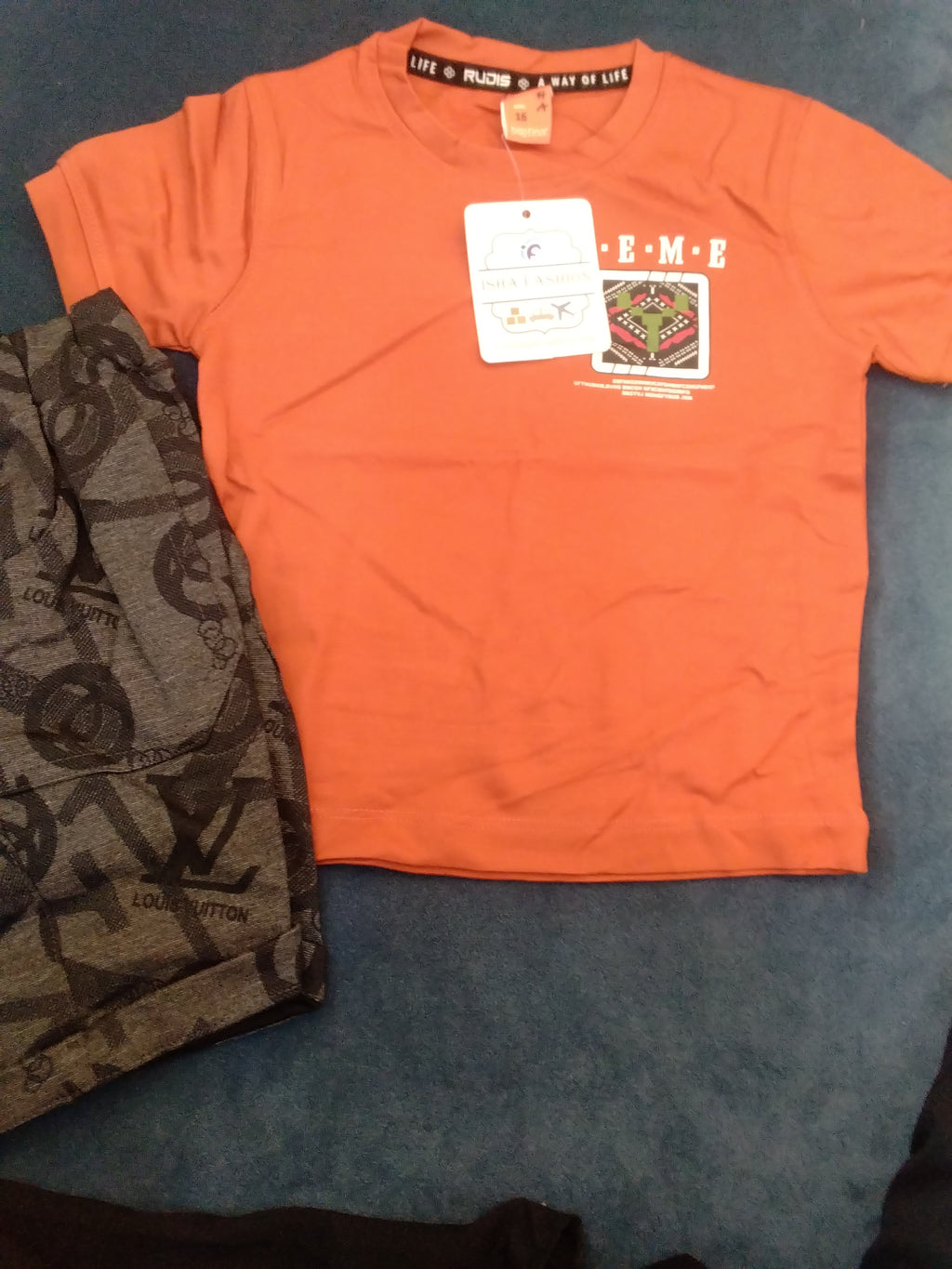 Boys Premium Cotton T-Shirt & Printed Pajama Set | D-E-M-E Casual Wear.250.