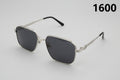 Classic Matte Square Frame Sunglasses 1600