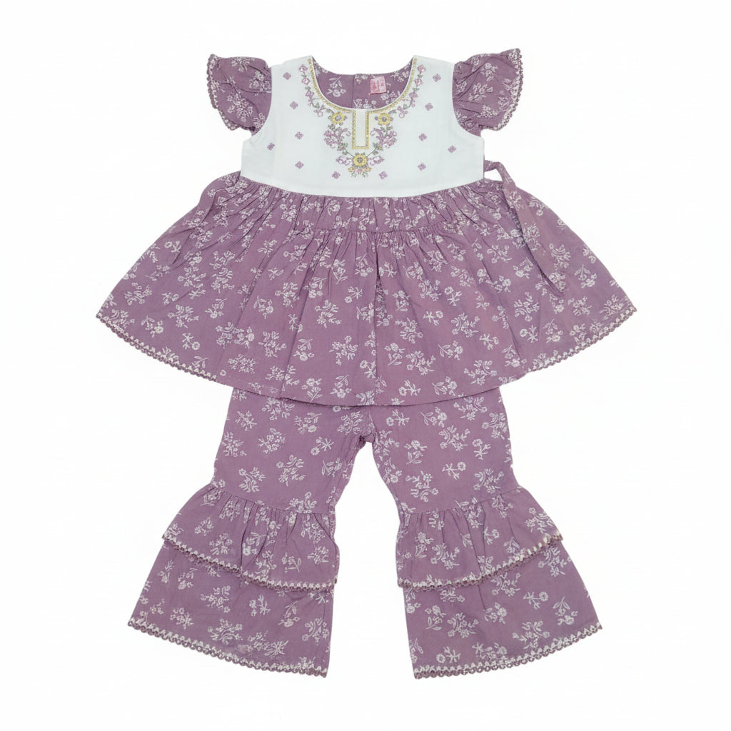 Baby Girls Elegant Embroidered Dress 247