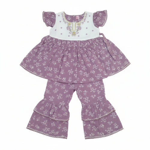 Baby Girls Elegant Embroidered Dress 247