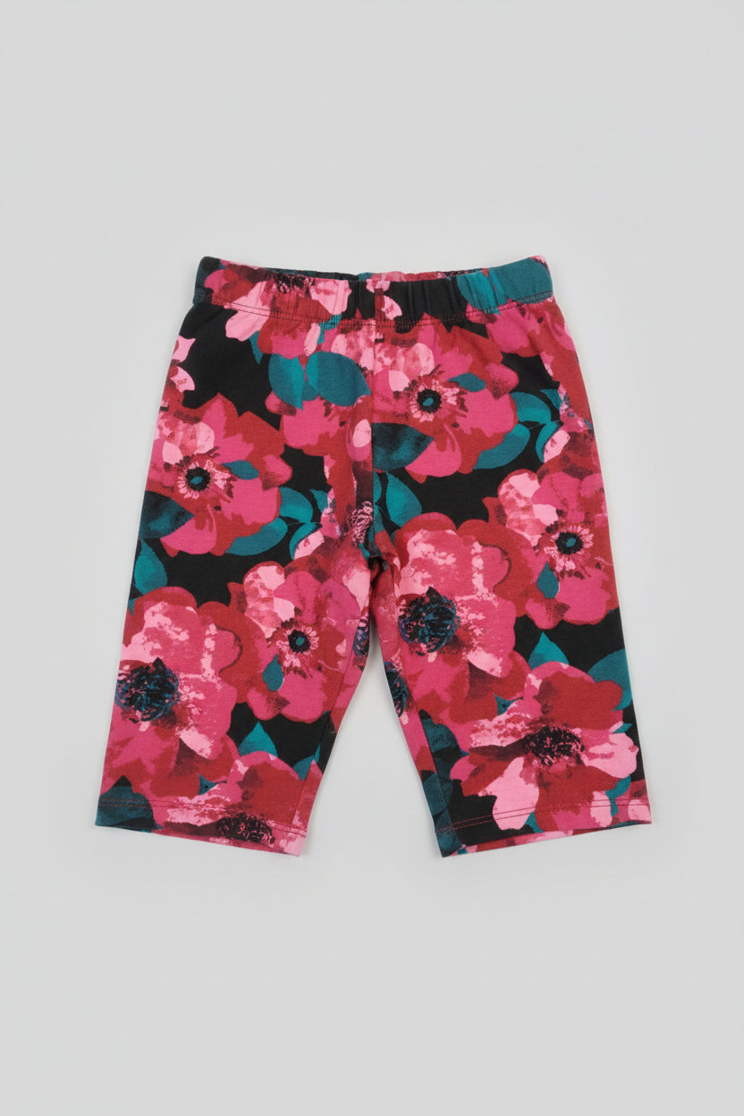 Girls Rainbow Print Cotton Shorts 1615