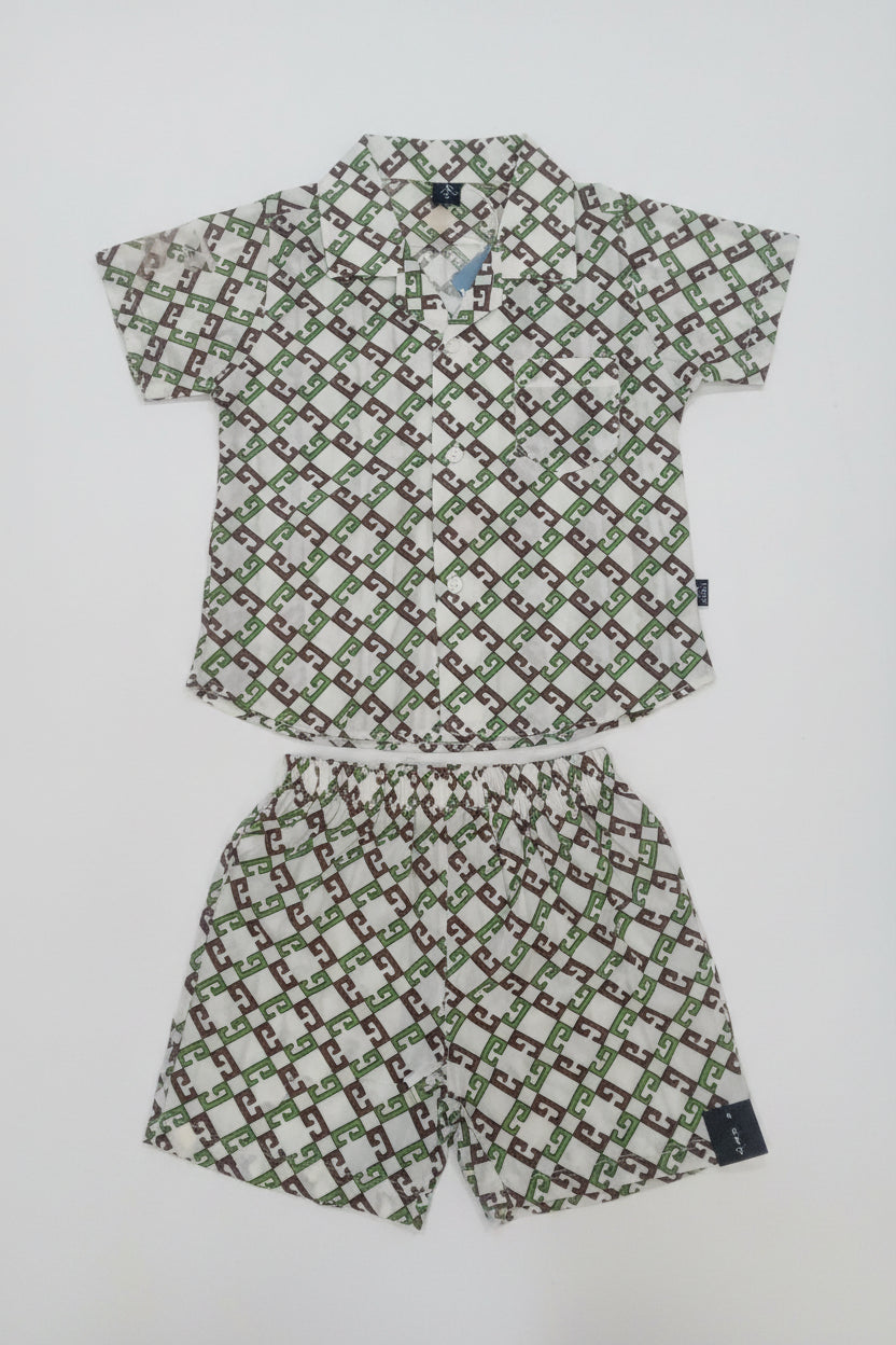 Baby Boys Premium Printed Shirt 250