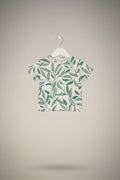 Girls  Floral Graphic Casual T- Shirt Dress 2104