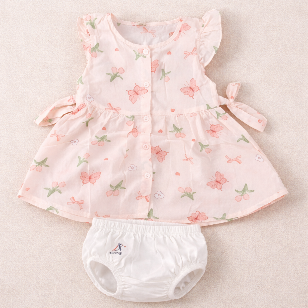 Baby Girls Floral Butterfly Dress 263