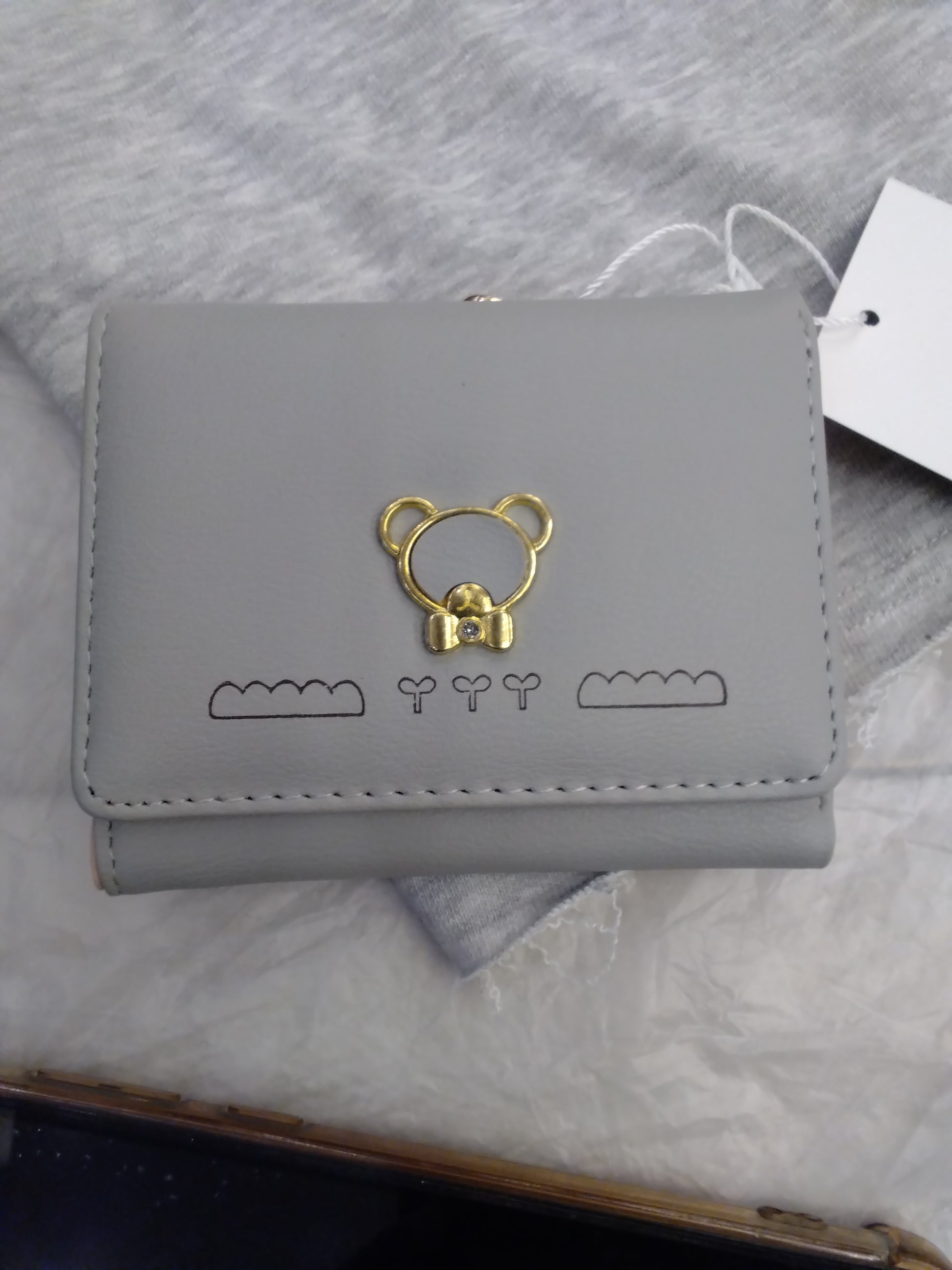 Classic Fashion Tri -Fold Mini Wallet for Women  108