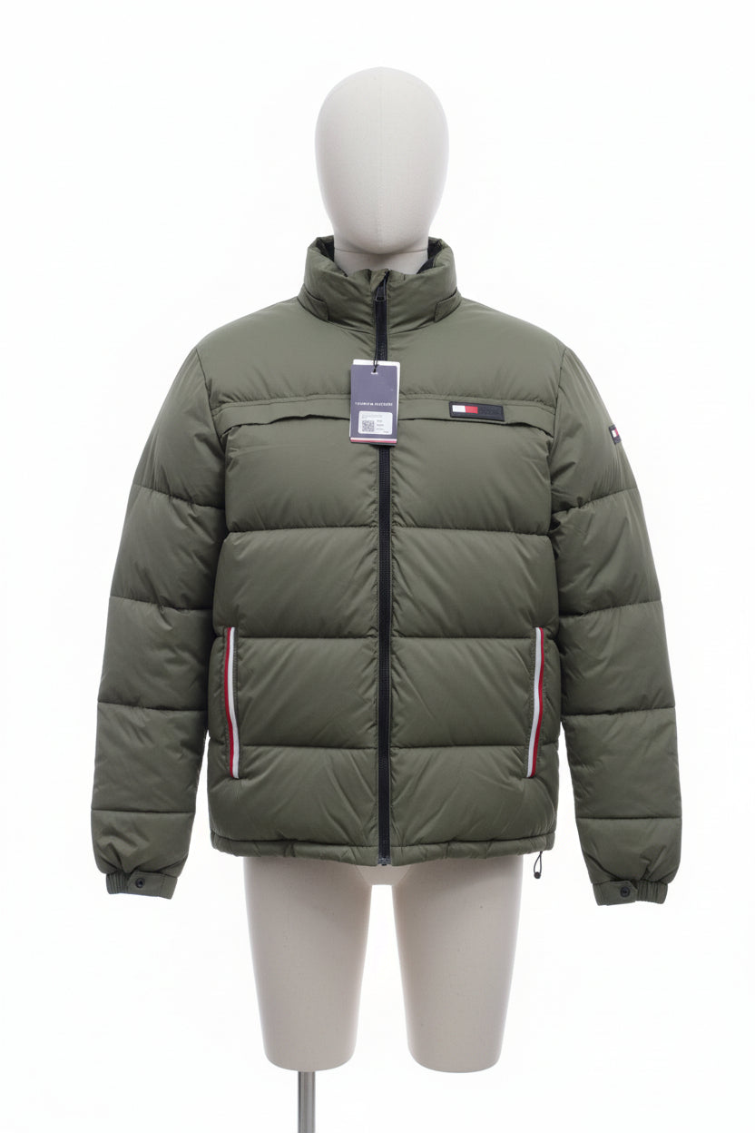 Men’s Hooded Puffer Jacket – Winter Insulated Jacket 1011