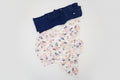 Baby Girls Floral Top & Navy Denim Pant Set 151