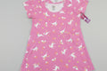 Girls Bird & Floral Printed Dress-3306