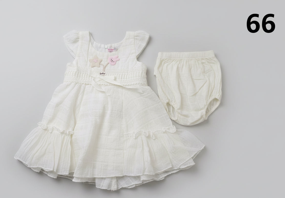 Girls Dress with Bloomers Set 66