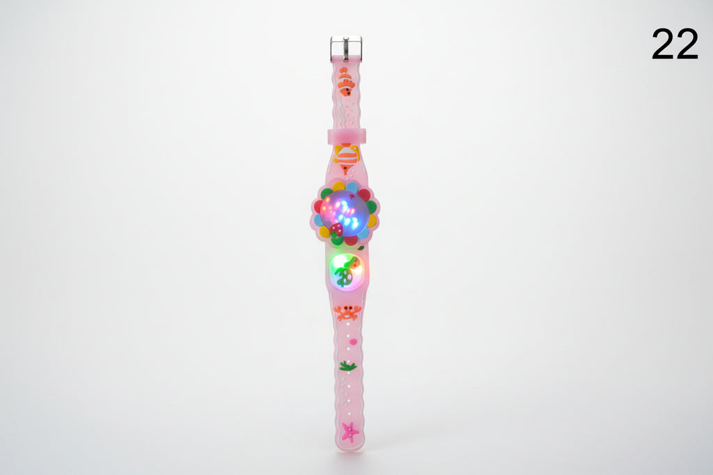 KW22 Kids Cartoon Silicone Strap Watch