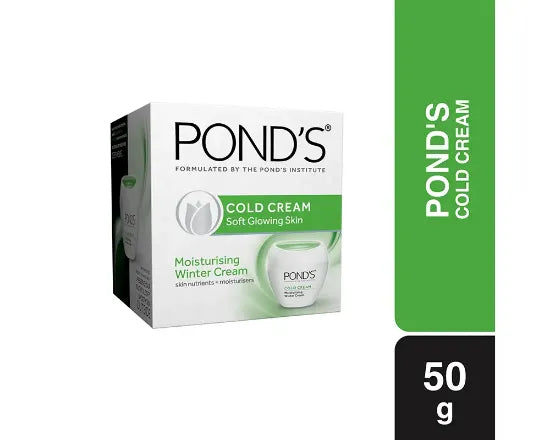Pond’s Cold Cream Moisturising Winter Cream – Soft Glowing Skin (28g)