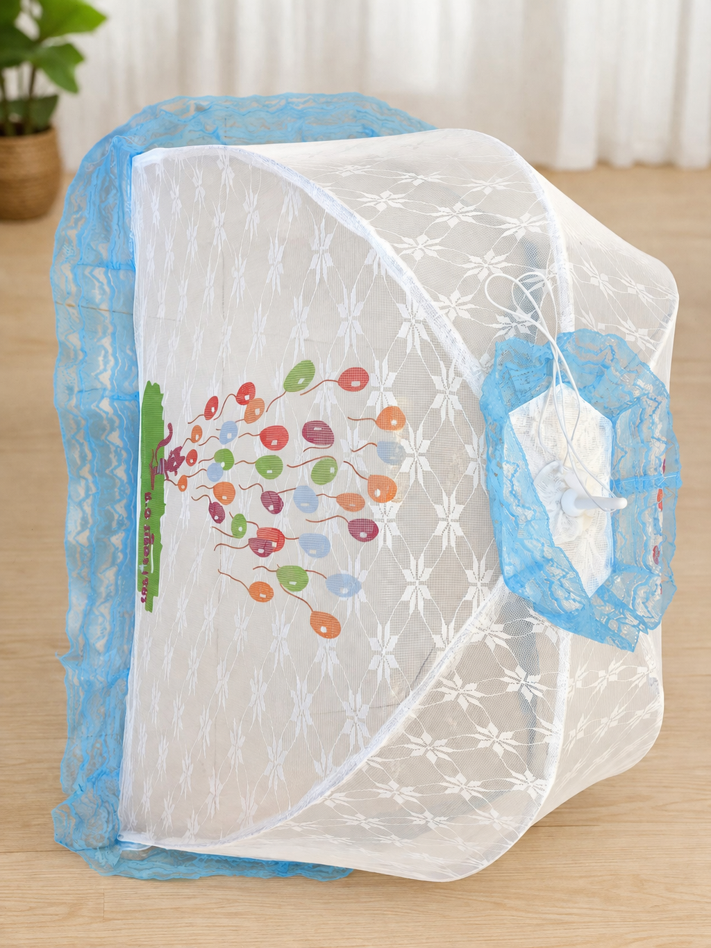 Baby Folding Mosquito Net Tent with Cartoon Print