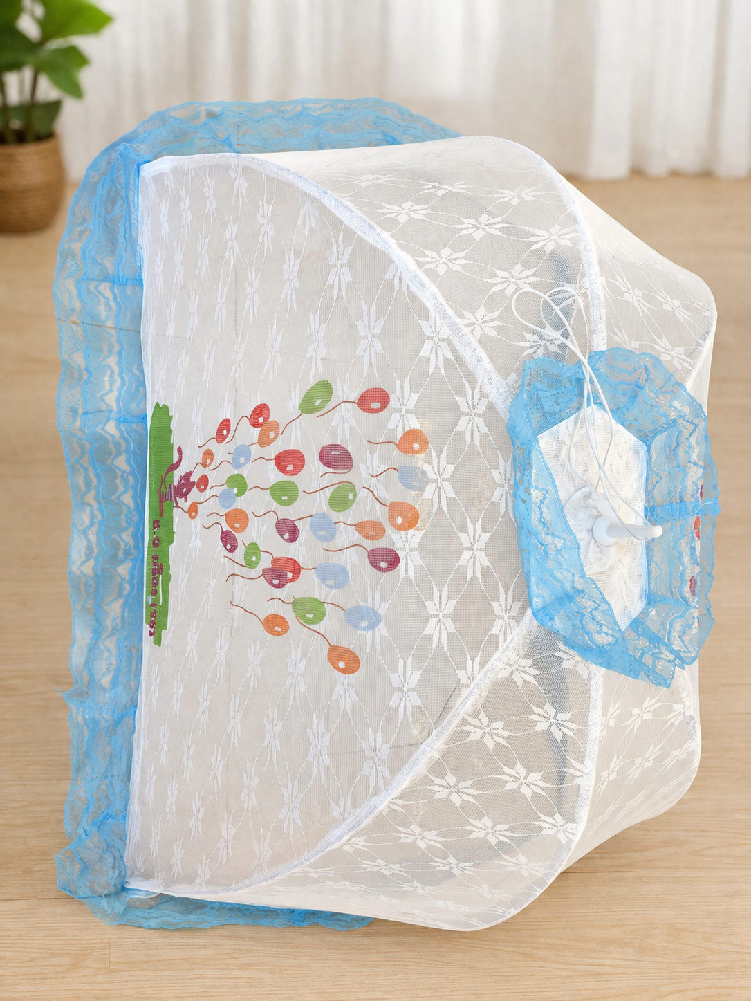 Baby Folding Mosquito Net Tent with Cartoon Print