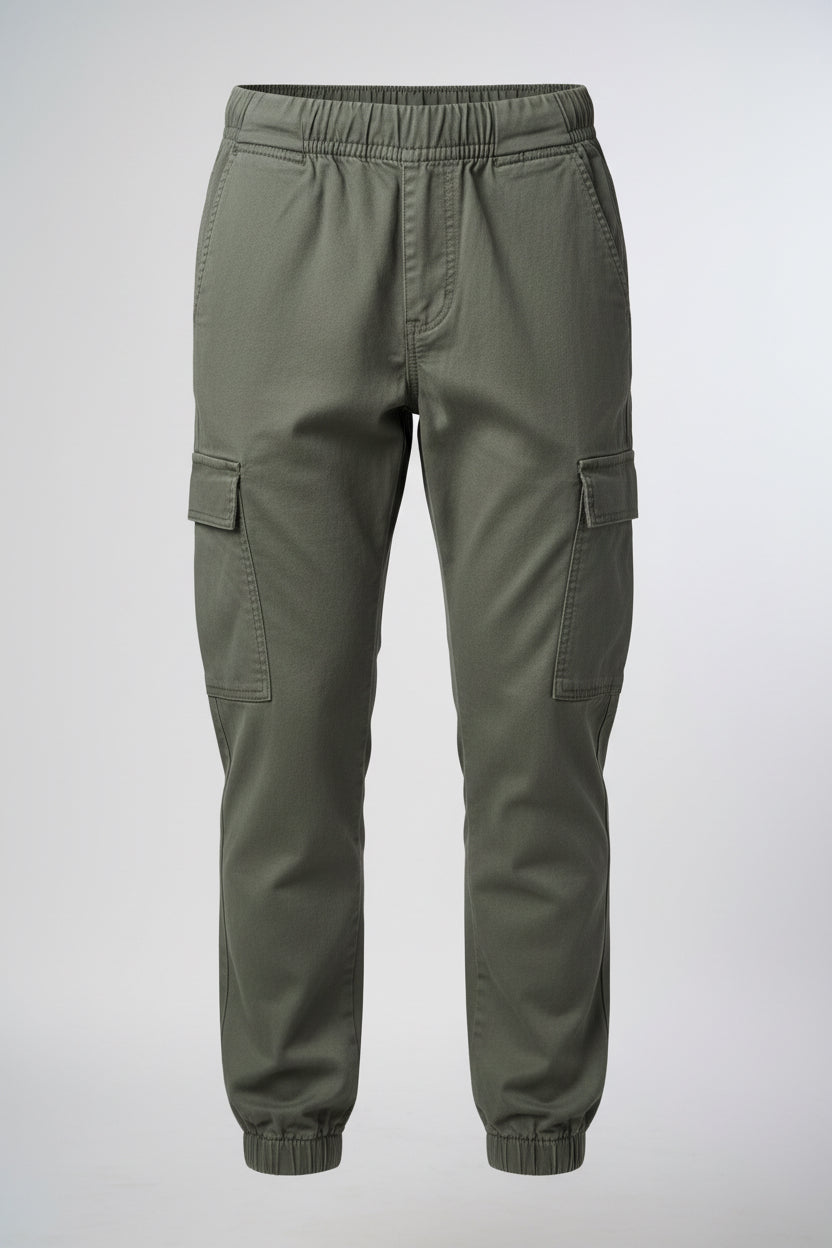 GATSBY Twill Joggers Pant Polo Club 1900 Charcoal