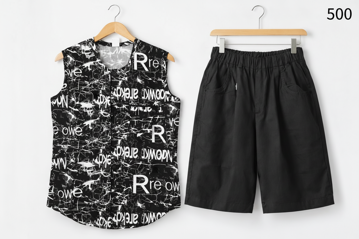 Kids Premium Printed  Set 500
