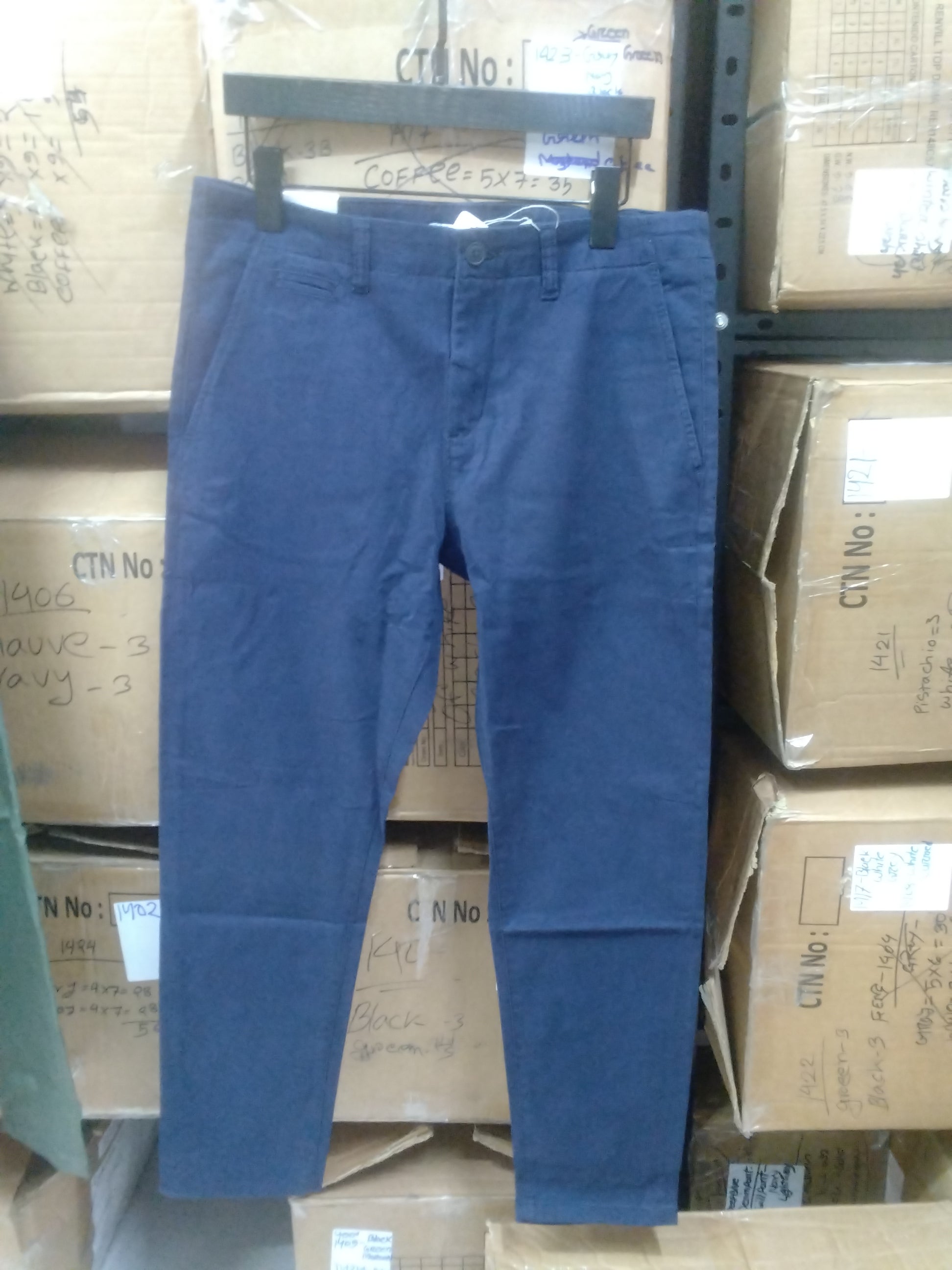 GATSBY Mens Twill Pant Esprit Navy 4060