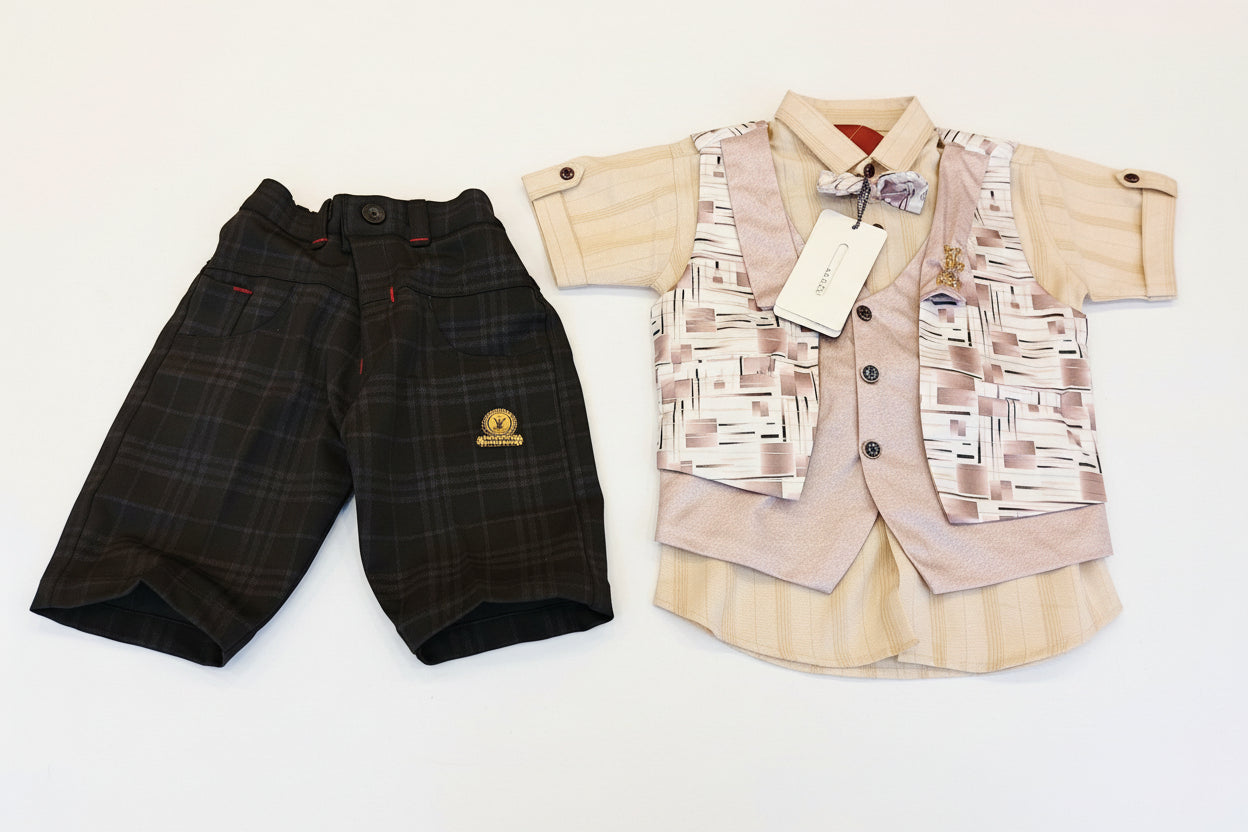 Baby Premium Gentleman 4-Piece Formal Set 123