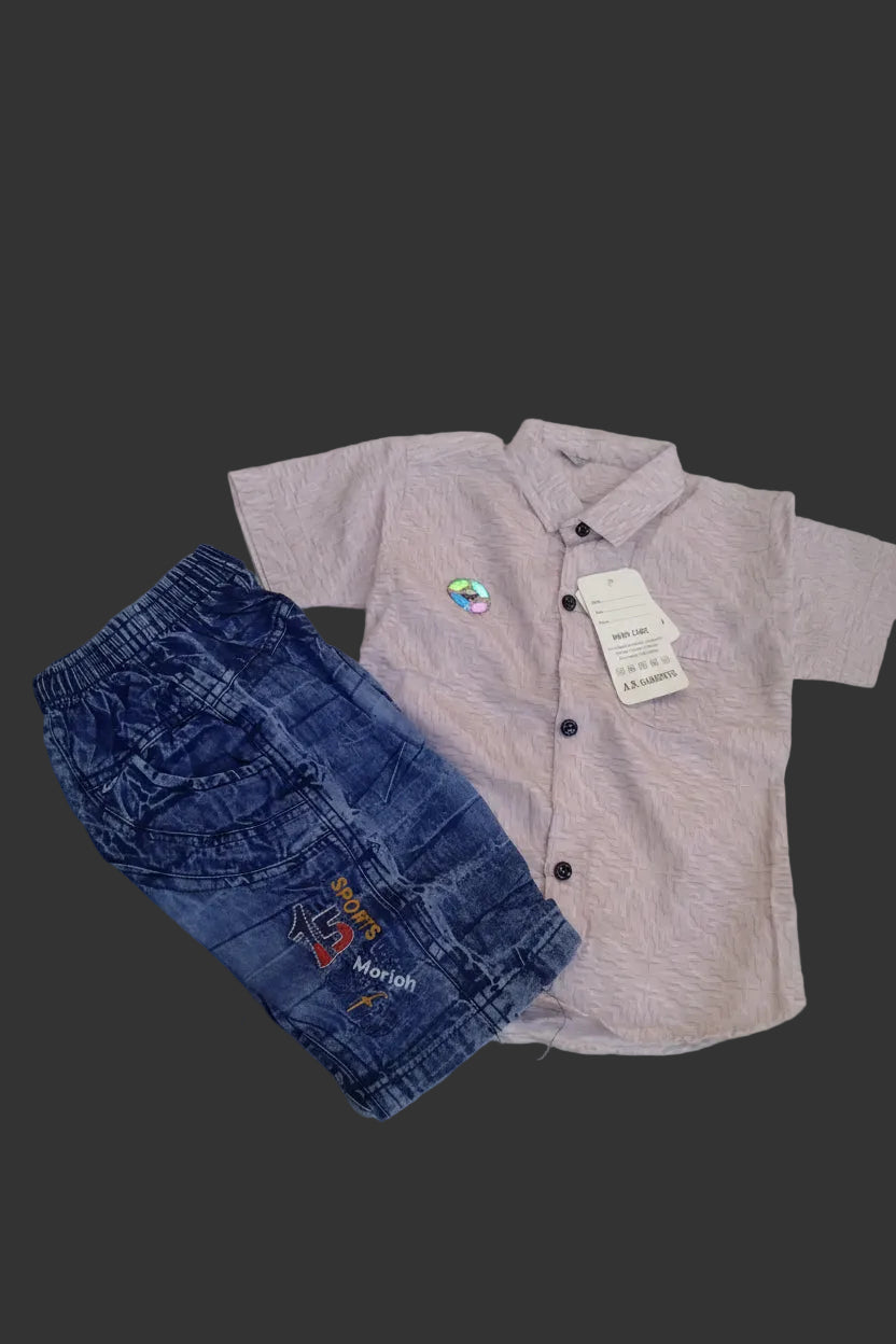 Kids Premium Shirt & Pant Set (Casual Wear) 380