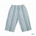Boys Premium Cotton Stripe Shorts-C41