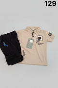 Boys Premium Polo T-Shirt & Pant Co-Ord Set 244