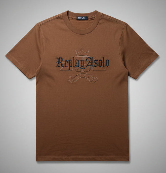 Mens Premium Dark Brown T-SHIRT 012