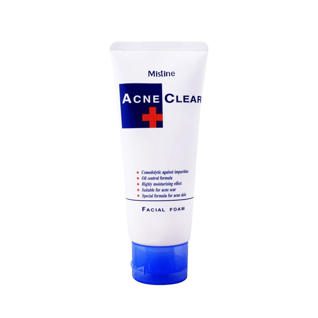 Mistine Acne Clear Facial Foam – Vitamin C Oil Control & Anti-Acne Cleanser 85gm