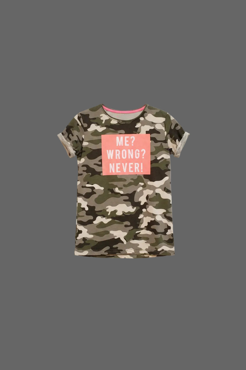 Girls Cosmic Star Print T-Shirt-2