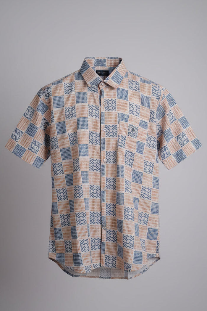 Premium Printed Short Sleeve Shirt 850