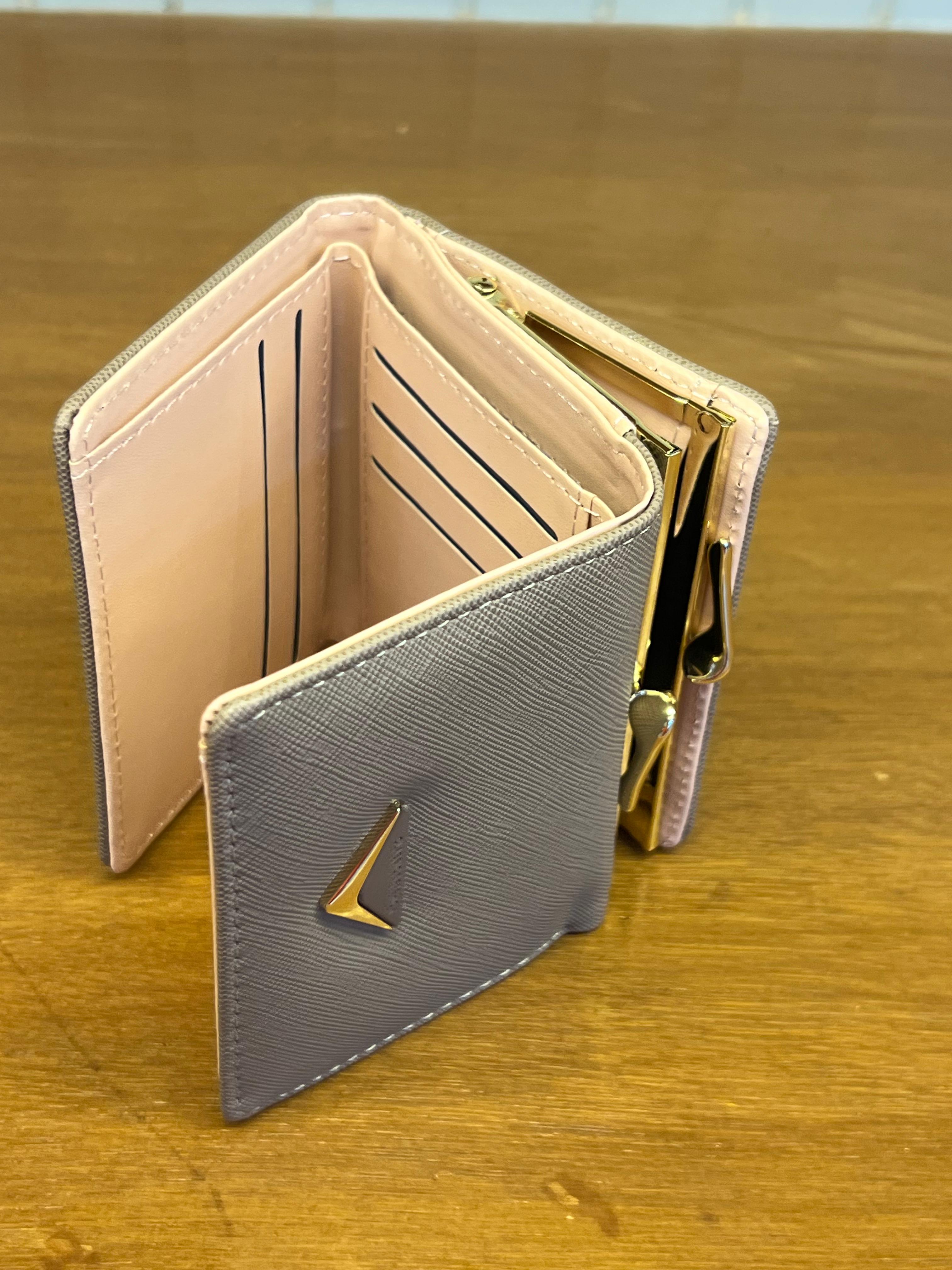 Classic Fashion Tri-Fold Mini Wallet for Women