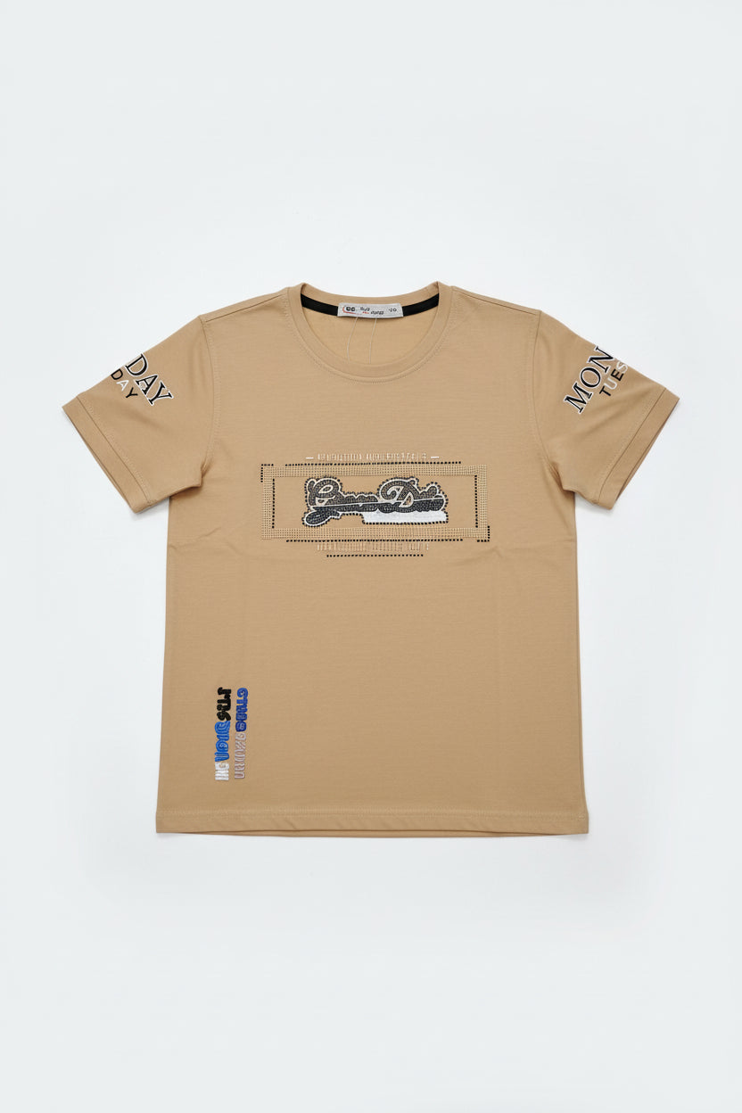 Kids Premium Printed Round Neck T-Shirt.299