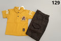 Boys Premium Polo T-Shirt & Check Cargo Pant Set 273
