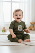 Boys Premium Cotton T-Shirt & Printed Pajama Set | D-E-M-E Casual Wear.250.