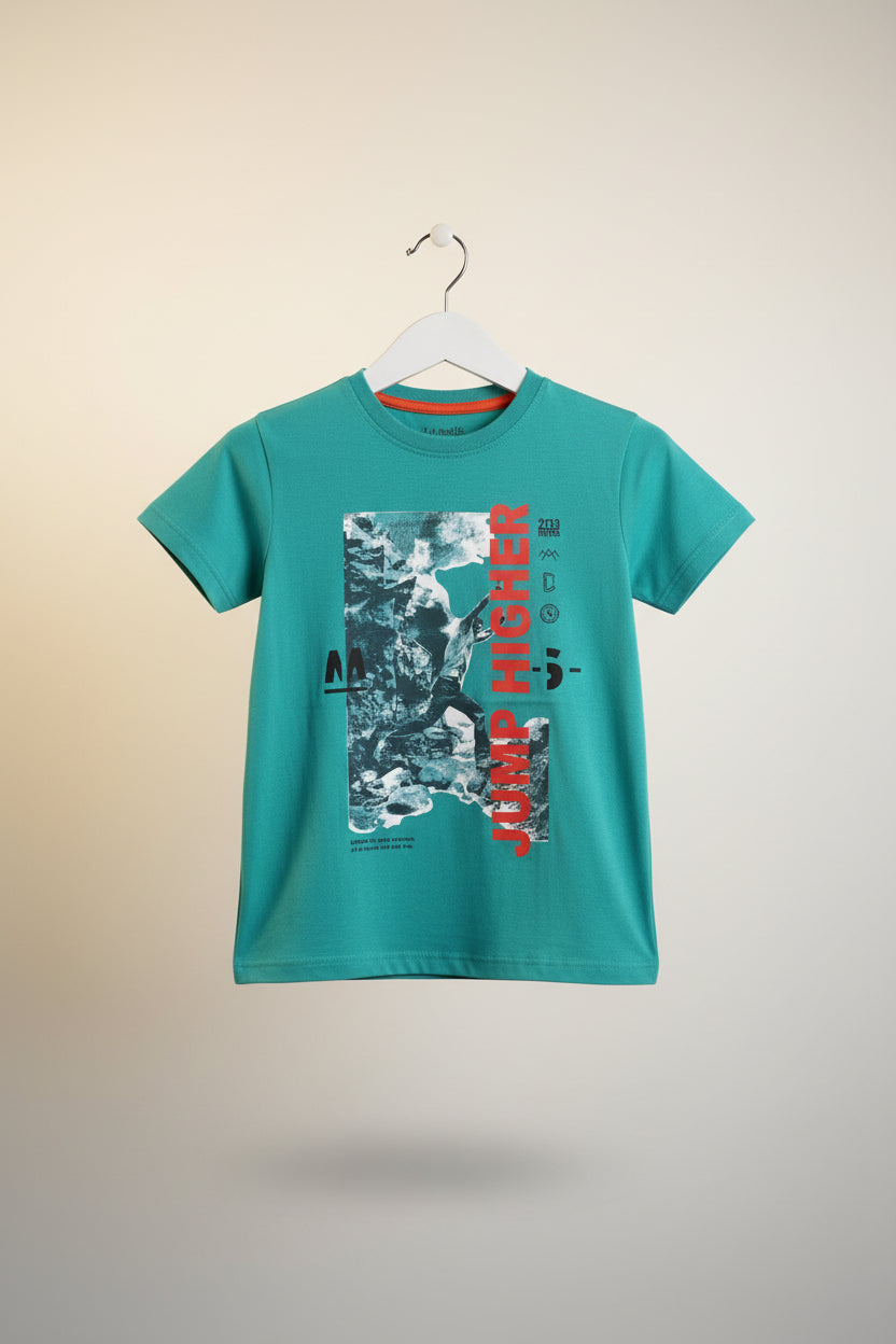 Premium Kids Cotton T-Shirt – Boys & Girls Casual Graphic Tee 2026