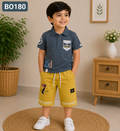 Urban Crest Boys Polo & Shorts Set-BO180