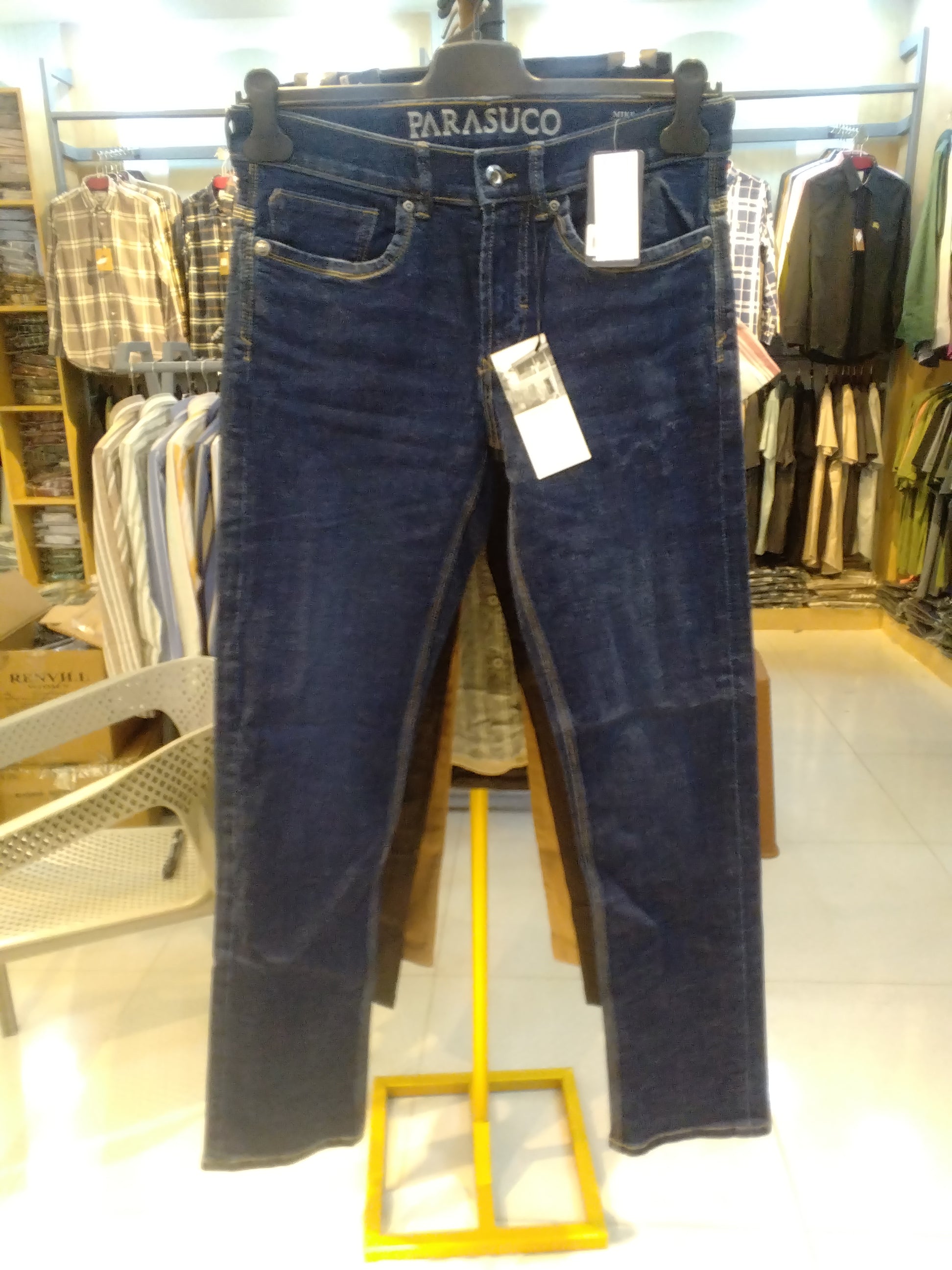 MENS DENIM PANT _PARASUCO 001 NAVY