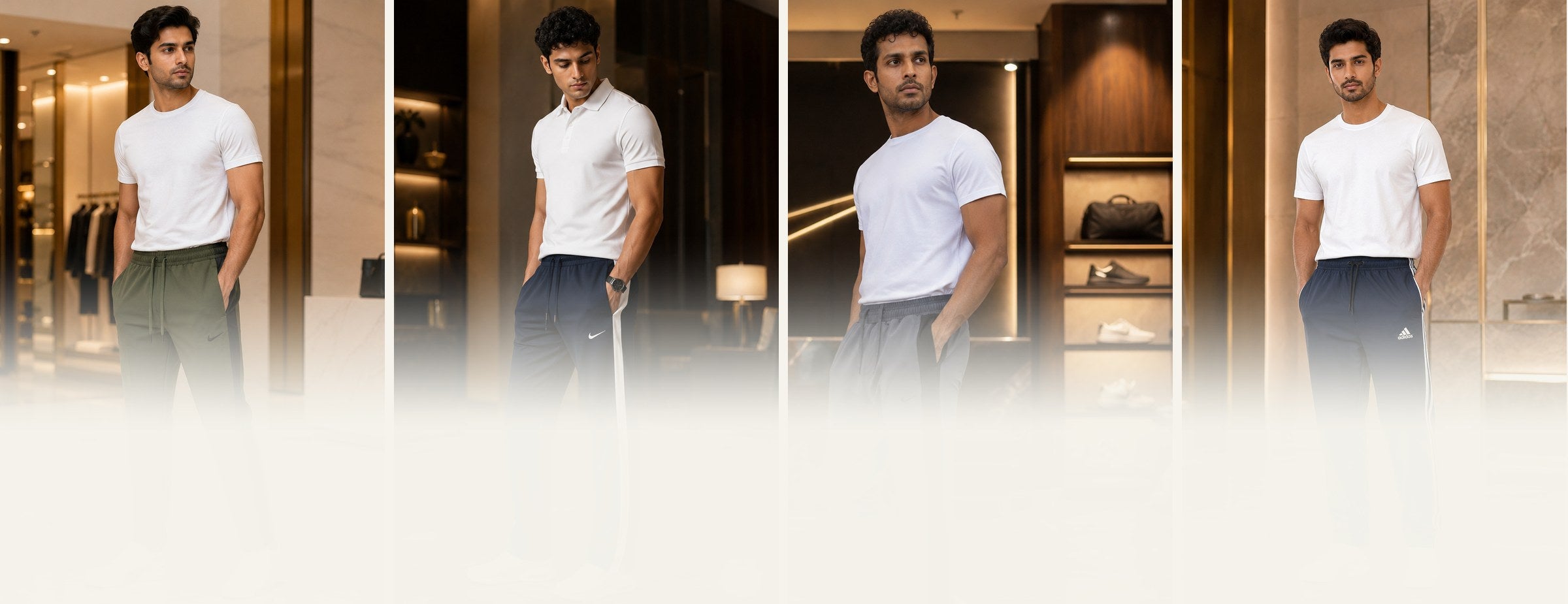 Tokyo Lifestyle track pant combo — pick any four colourways